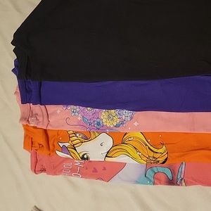 Children's place 5 tshirts sz 5/6 muti color